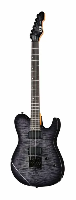 ESP LTD TH-1000 ET FM STBSB in primo piano frontale