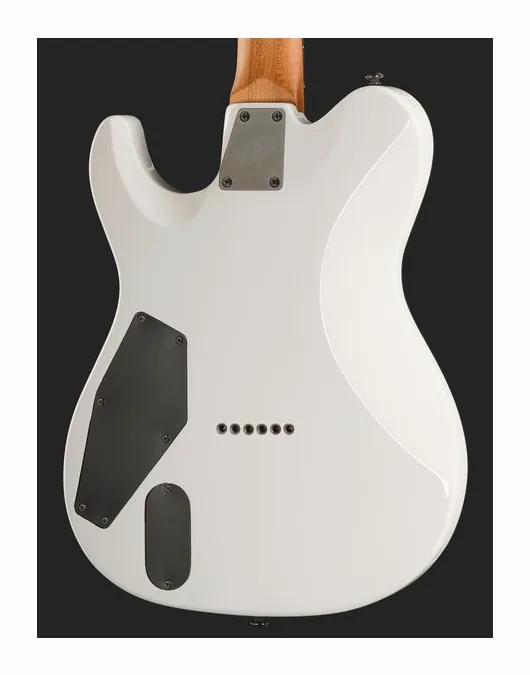 ESP LTD TH-1000 Snow White, curve del body viste dall'alto