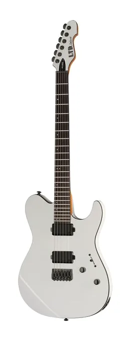 ESP LTD TH-1000 Snow White fotografato frontalmente