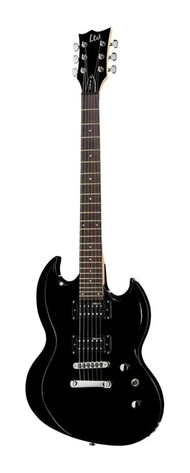 ESP LTD Viper-10 BLK visto di fronte