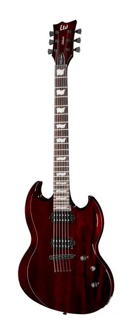 ESP LTD Viper-1000 Black Cherry visto di fronte
