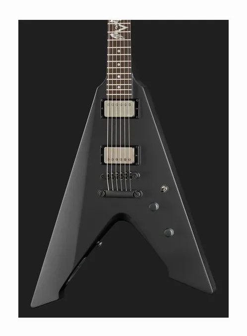 ESP LTD Vulture BLKS, vista posteriore del corpo