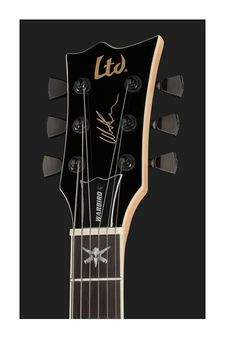 ESP LTD WA Warbird Will Adler BK, selettore pickup e jack di uscita