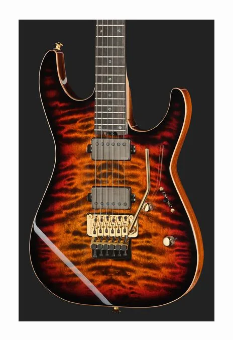 ESP M-II FR QM TESB GH EMG, paletta con meccaniche e logo