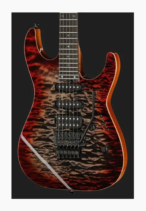 ESP M-III FR FM SD BH BLOOD MOON, ponte e meccaniche di intonazione