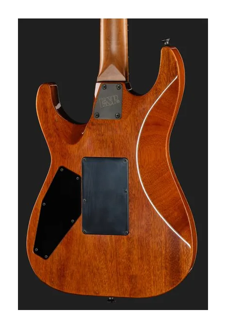 ESP M-III FR FM SD BH BLOOD MOON, curve del body viste dall'alto