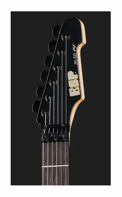 ESP M-III FR QM FSH BH Tiger Eye, manico e tastiera visti di lato