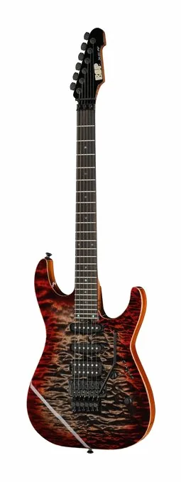 ESP M-III FR FM SD BH BLOOD MOON in primo piano frontale