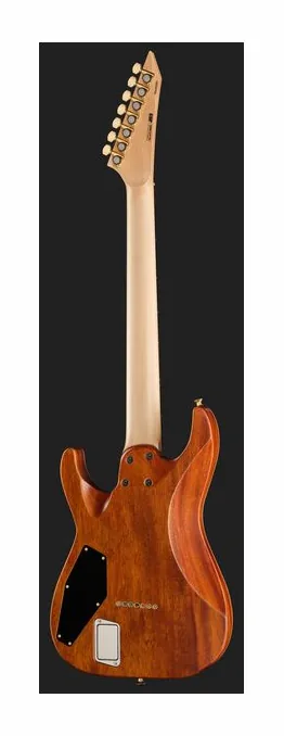 ESP M7B HT RASPBERRY GH EMG, corpo e verniciatura in primo piano