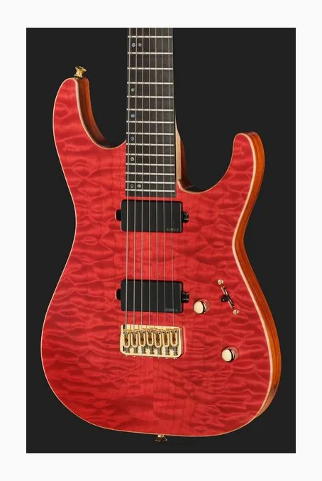 ESP M7B HT RASPBERRY GH EMG, paletta con meccaniche e logo