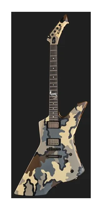 ESP Snakebyte Camo, vista posteriore del corpo