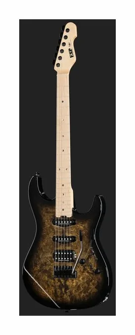 ESP Snapper CTM Poplar Burl NBB, profilo laterale del corpo