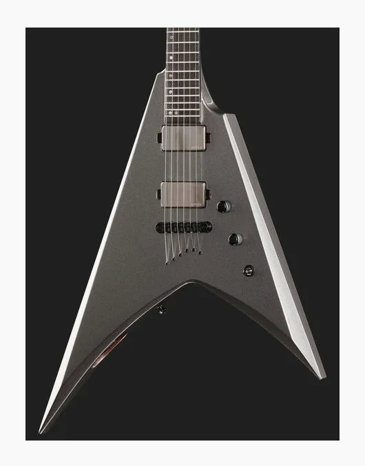 ESP V-II NTB TOM BH Adamantium Sat, paletta con meccaniche e logo