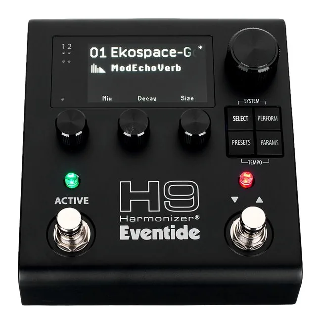Eventide H9 Harmonizer Gen 2, ingressi e uscite laterali