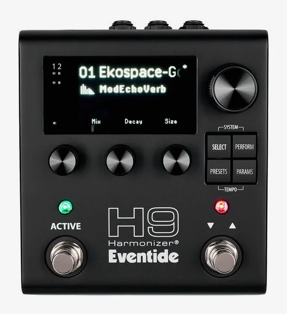 Eventide H9 Harmonizer Gen 2, ingressi e uscite laterali