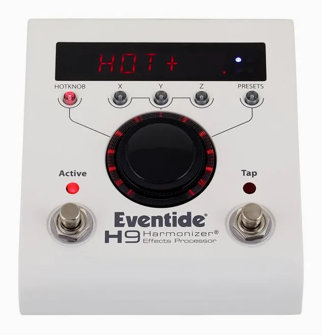 Eventide H9 Max Harmonizer, manopole viste dall'alto