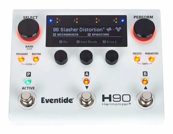 Eventide H90 Harmonizer, ingressi e uscite laterali
