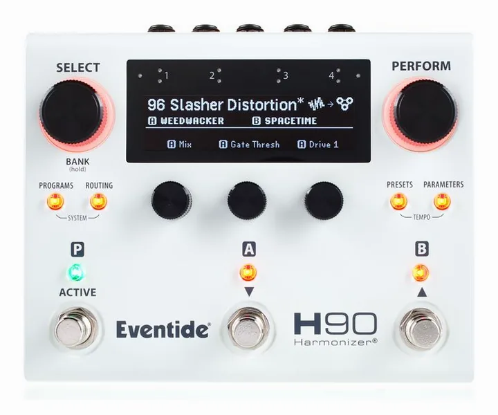 Eventide H90 Harmonizer, connettori sul retro dell'unita