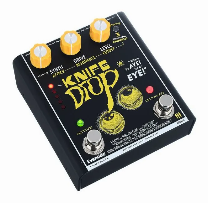 Eventide Knife Drop Fuzz, ingressi e uscite laterali