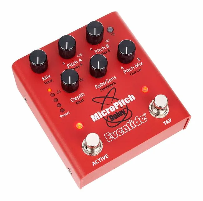 Eventide MicroPitch Delay, connettori sul retro dell'unita