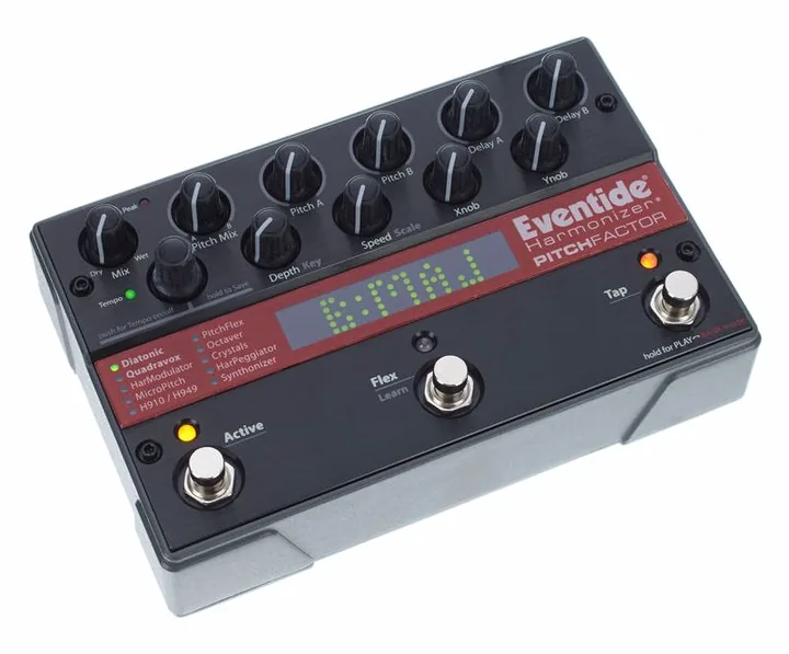 Eventide PitchFactor, led e interruttore a pedale