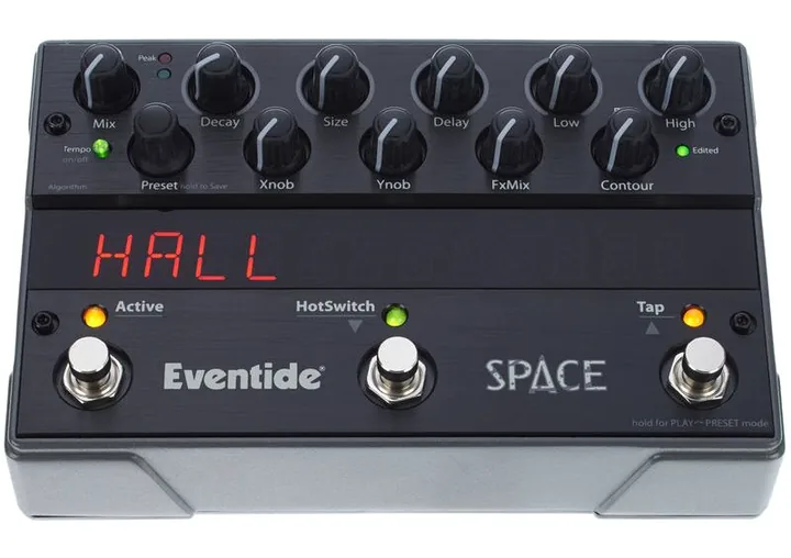 Eventide Space, manopole viste dall'alto