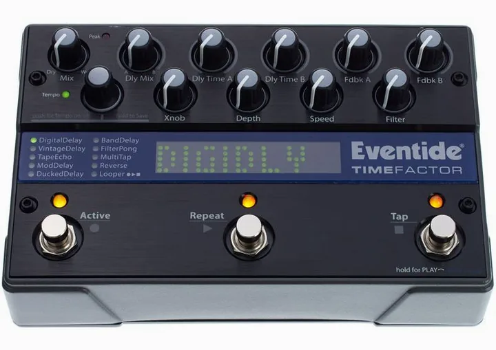 Eventide TimeFactor, led e interruttore a pedale