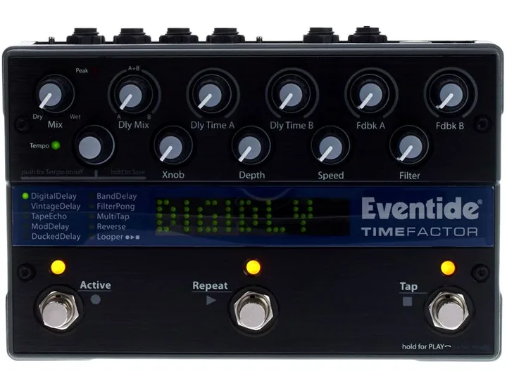 Eventide TimeFactor, led e interruttore a pedale