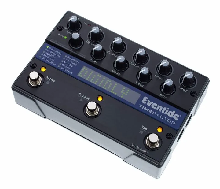 Eventide TimeFactor in primo piano frontale