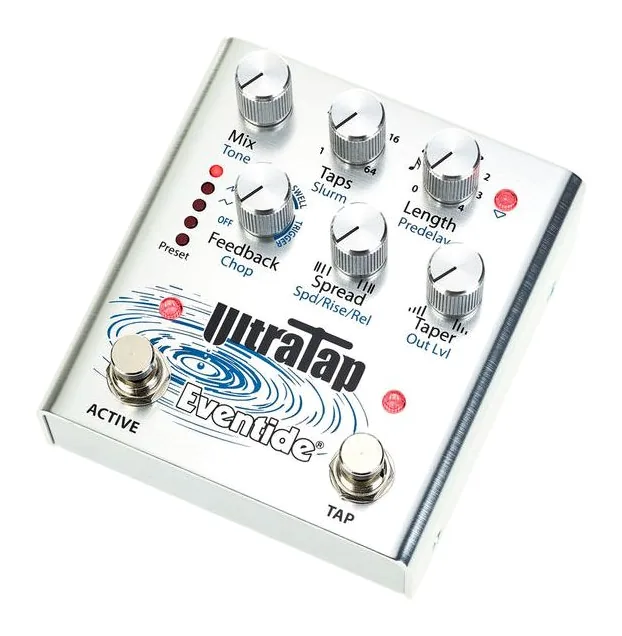 Eventide UltraTap in primo piano frontale
