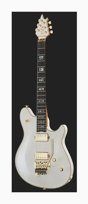 Evh Custom Shop Wolfgang SWP, curve del body viste dall'alto