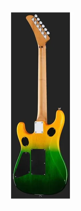 Evh 5150 DX Baked Maple LMZ, manico e tastiera visti di lato