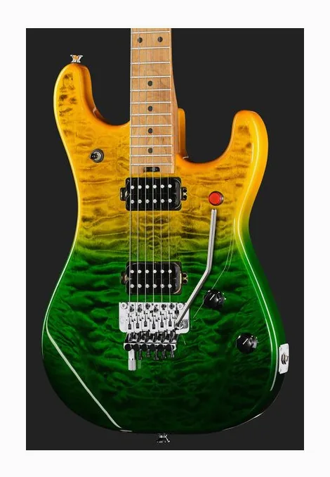 Evh 5150 DX Baked Maple LMZ, selettore pickup e jack di uscita