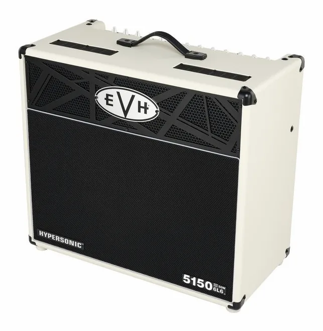 Evh 5150 Hypersonic 1x12 6L6 Combo in primo piano frontale