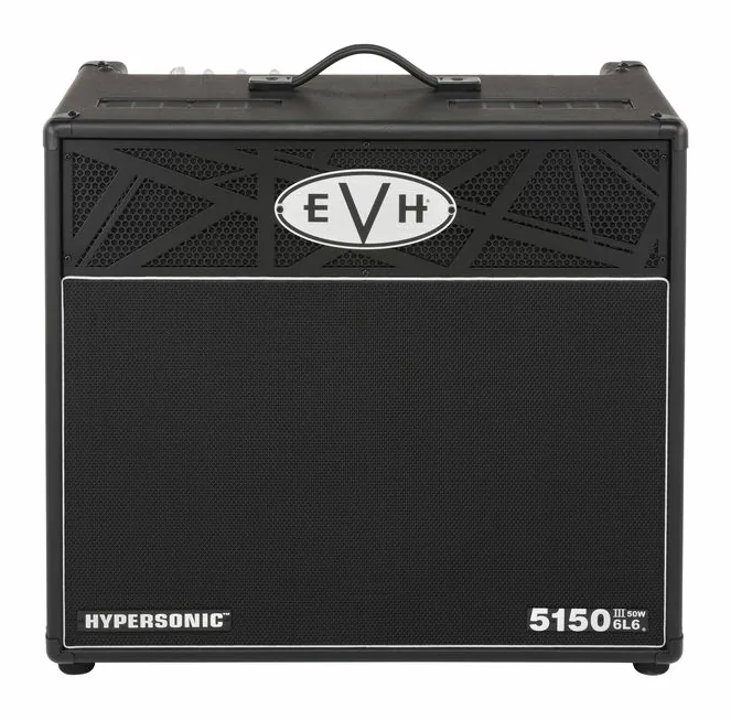 Evh 5150 Hypersonic 1x12 6L6 BK, angolo del cabinet