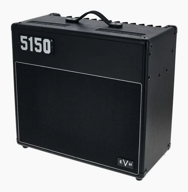 Evh 5150 Iconic 40W 1x12 Combo BK in primo piano frontale