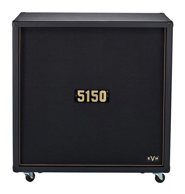 Evh 5150 Iconic 412 Cab for EL34, retro con le prese di collegamento