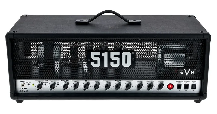 Evh 5150 Iconic 80W Top BK, vista laterale del cabinet