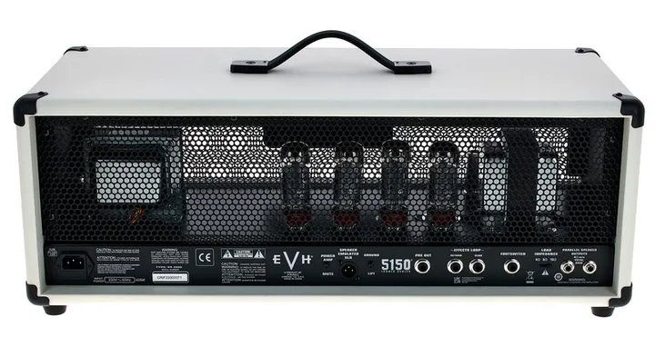 Evh 5150 Iconic 80W Top IV, vista dall'alto della testata