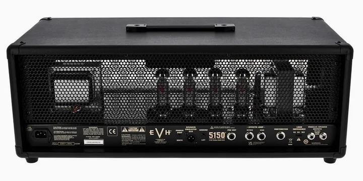 Evh 5150 Iconic EL34 80W Top BK, griglia dell'altoparlante