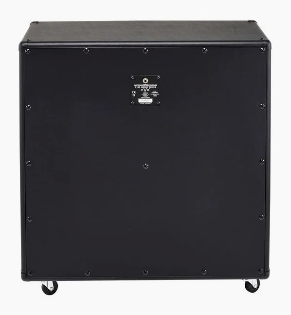 Evh 5150 Iconic Series 412 Cab BK, retro con le prese di collegamento