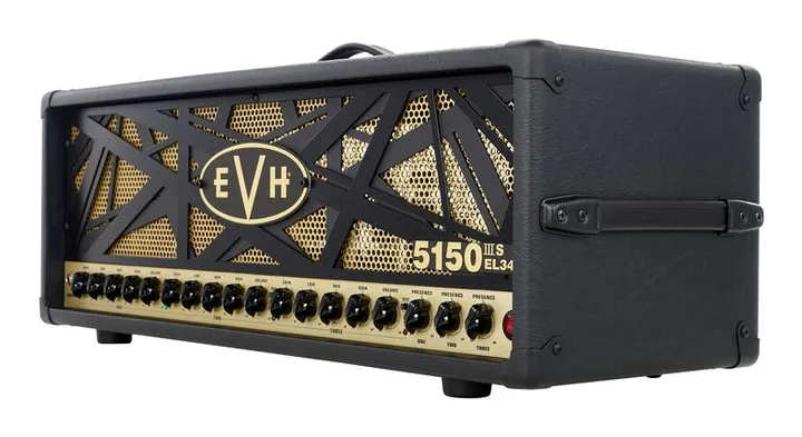 Evh 5150 III 100S EL34, pannello dei controlli in primo piano