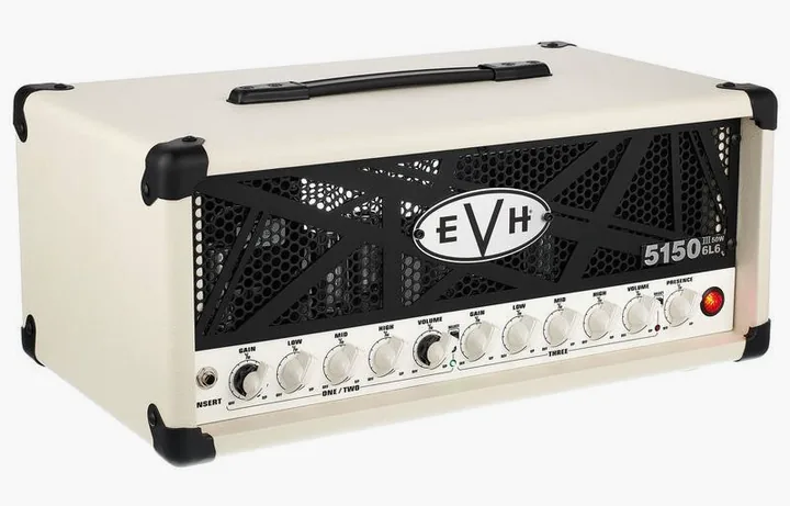 Evh 5150 III 50 W 6L6 Head IV, pannello dei controlli in primo piano