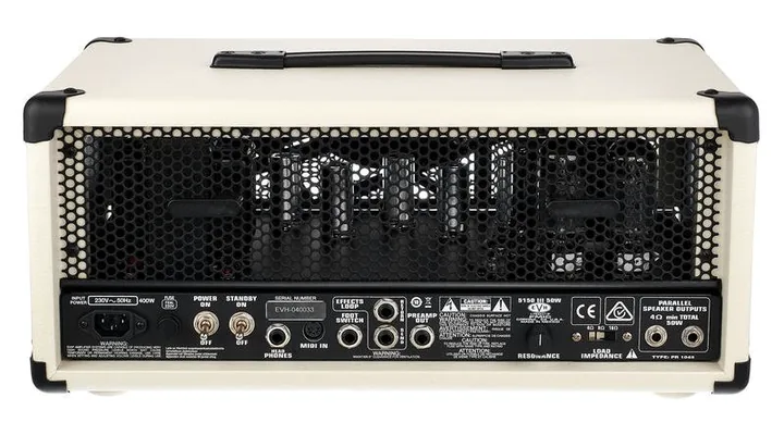 Evh 5150 III 50 W 6L6 Head IV, manopole e selettore dei canali