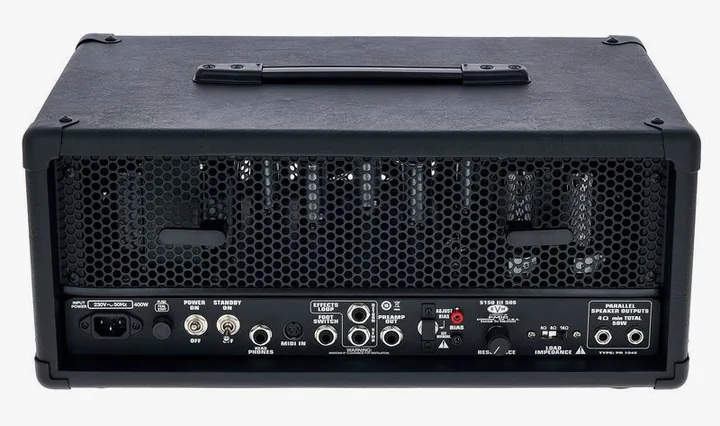 Evh 5150 III 50 W 6L6 Head Stealth, vista laterale del cabinet
