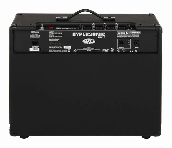 Evh 5150III FRFR 112 Hypersonic BK, pannello dei controlli in primo piano