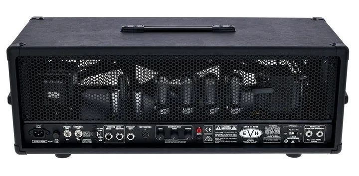 Evh 5150 III Stealth 100W Head, vista dall'alto della testata