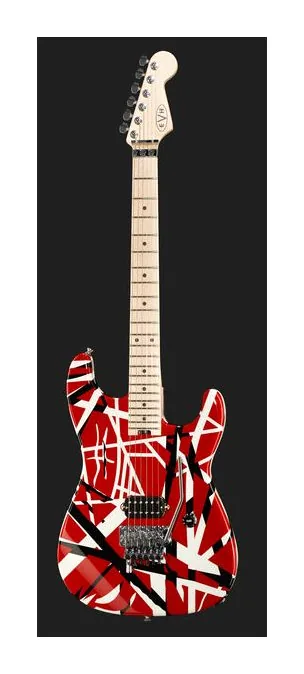 Evh Stripe Red, pickup e manopole dei controlli