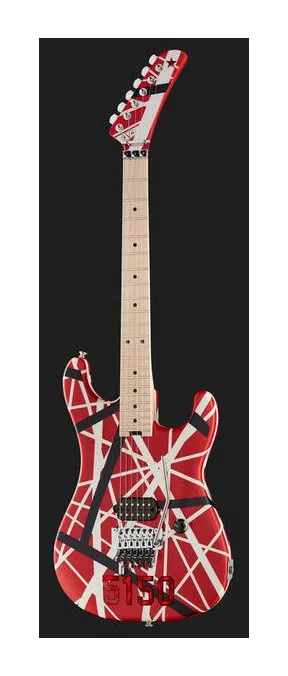 Evh Striped 5150 Red, ponte e meccaniche di intonazione