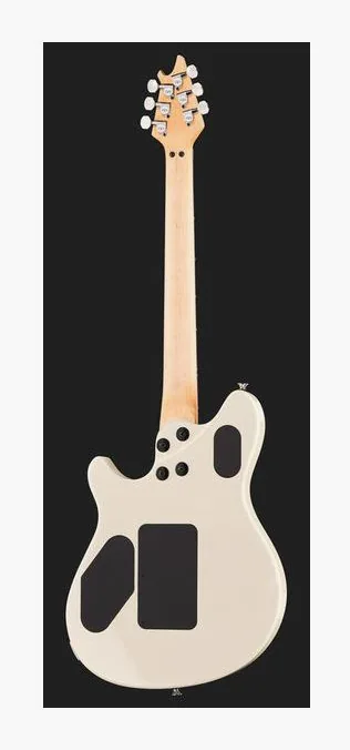 Evh Wolfgang USA Ivory, paletta con meccaniche e logo
